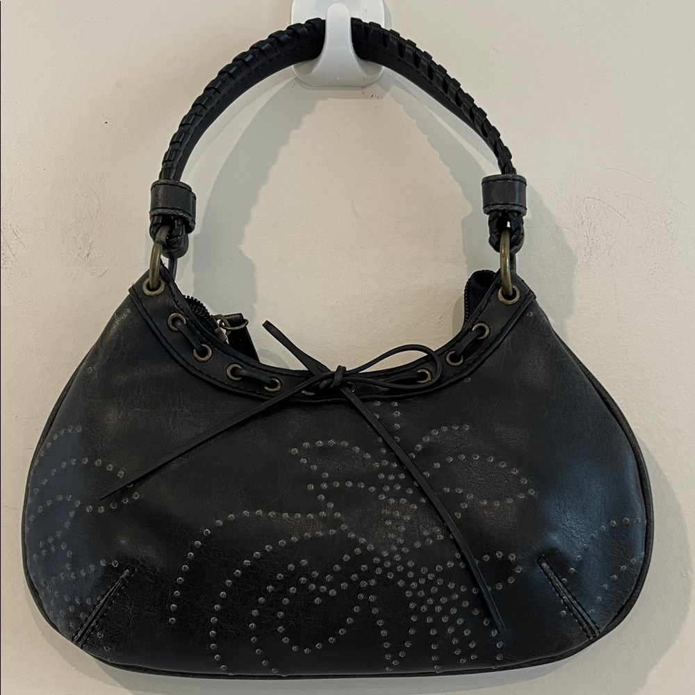 Black Hobo Bag With Cross Body Strap NWT